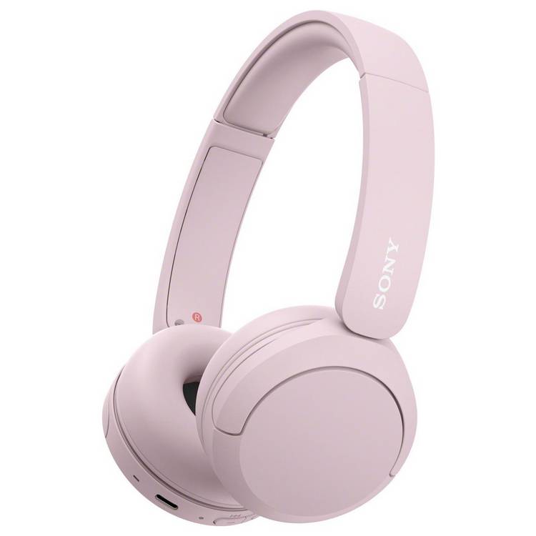 Sony WH-CH520 On-Ear Wireless Bluetooth Headphones - Pink
