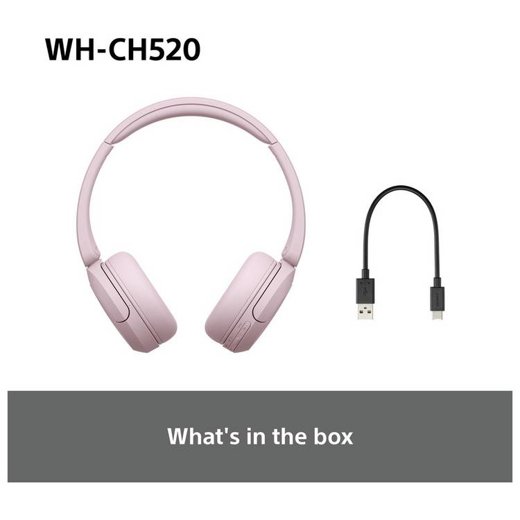 Sony wireless headphones pink, imported from the UK
