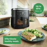 Bosch Series 6 air fryer 7.2L black (British brand)
