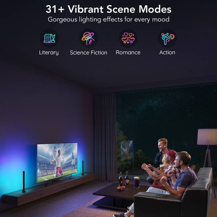 Govee TV light bar twin pack, UK version