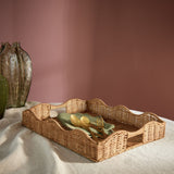 Habitat natural rattan coffee table tray, UK version
