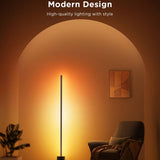 Govee Lyra RGBIC corner floor lamp with speaker black, imported from the UK
