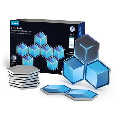 Argos Govee Glide Hexagon Light Panels Ultra - Pack of 7- Buy online at McGrocer