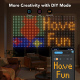 Govee RGBIC curtain lights 400 LEDs smart lighting - British product