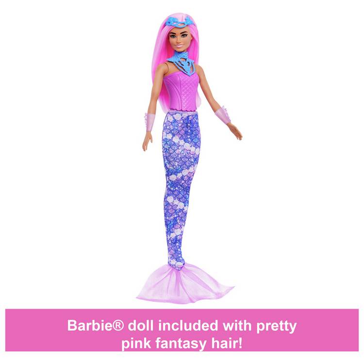 Barbie Advent Calendar 32cm with doll and 24 surprise toys (British brand)