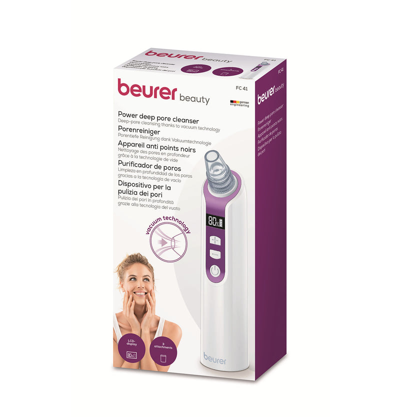 Beurer FC 41 deep pore cleanser facial tool, UK version