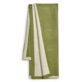 Habitat blanket stitch throw green 125x150cm, UK version