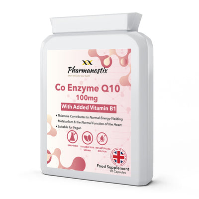 Superdrug Pharmanostix CoEnzyme Q10- 100mg 90 Capsules- Buy online at McGrocer