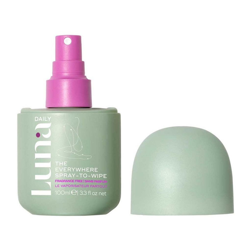 Luna Daily The Everywhere Spray-To-Wipe Fragrance Free - 100ml