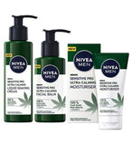 Nivea Men Sensitive Pro Calming Bundle Men's Toiletries Boots   