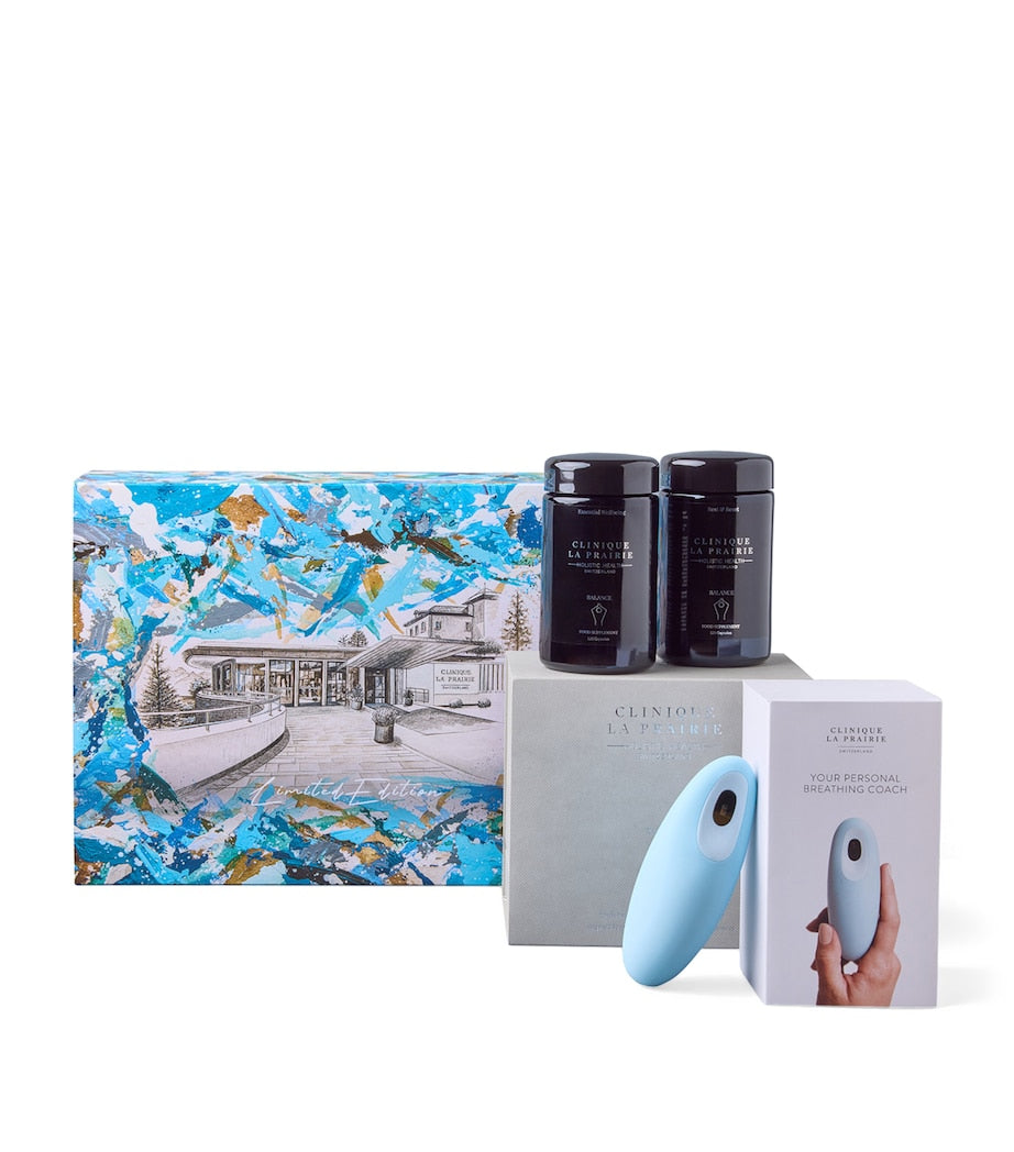 Clinique La Prairie supplement coffret Breathe Reset Balance 240 capsules (British brand)