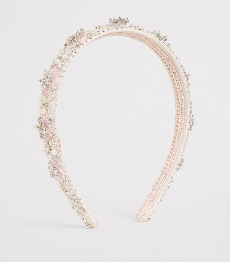 MAISON AVA embellished headband, imported from the UK