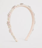 MAISON AVA embellished headband, imported from the UK