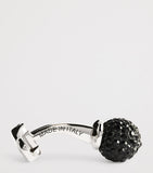 Giorgio Armani sterling silver embellished cufflinks, imported from the UK