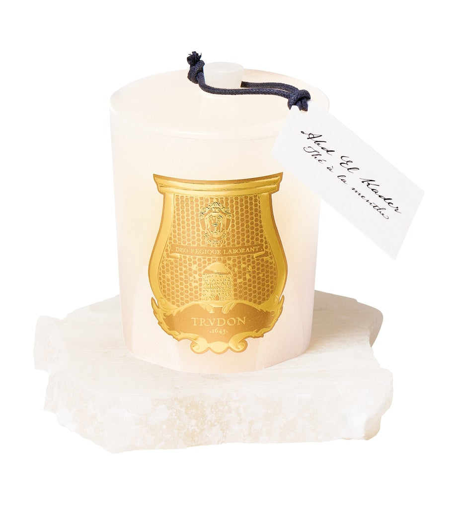 Trudon Alabaster Cyrnos scented candle refill 270g (British brand)