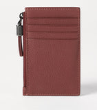 Brunello Cucinelli leather zipped card holder (British brand)