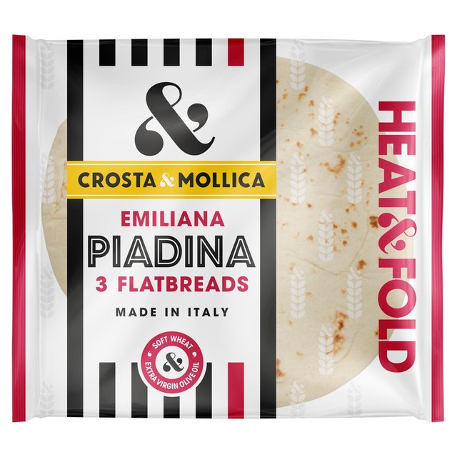 Crosta & Mollica Piadina Flatbreads Classic   300g GOODS M&S   