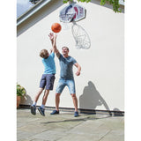Opti basketball set with backboard, hoop and ball (British brand)