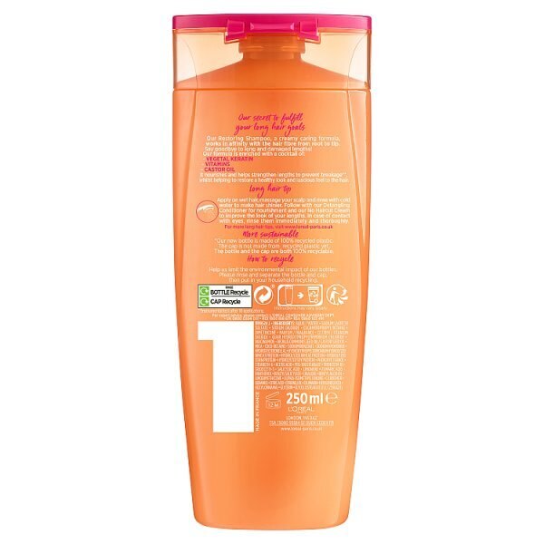 L'Oreal Elvive Dream Lengths Long Hair Shampoo 250ml GOODS Superdrug   