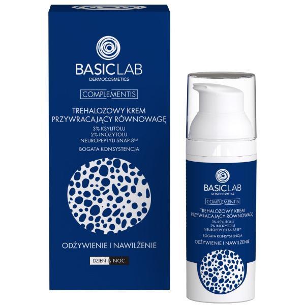BasicLab Rich Trehalose restoring cream 50ml - British product