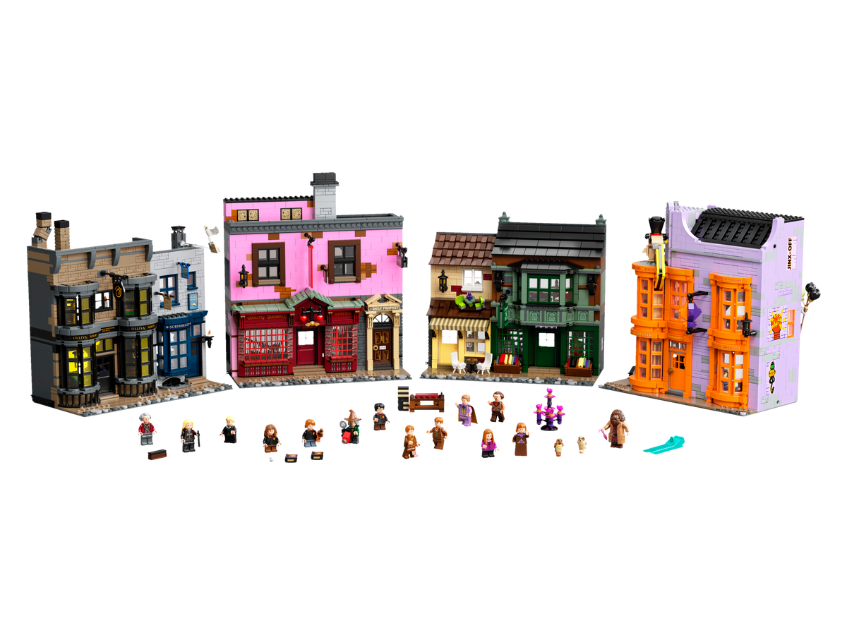 LEGO Diagon Alley Building Set 5544 Pieces - British product