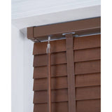 Little Black Book basswood walnut venetian blind 60cm (British brand)