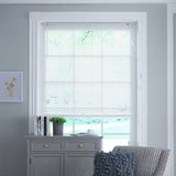 Little Black Book basswood white Venetian blind 60cm, UK version