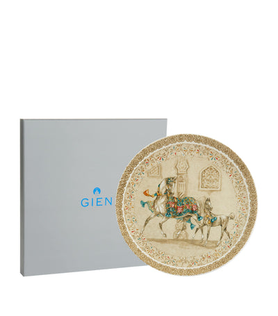 Harrods Gien Chevaux Du Vent Cake Platter- Buy online at McGrocer