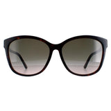 Jimmy Choo Lidie braune Damen-Sonnenbrille – britisches Produkt