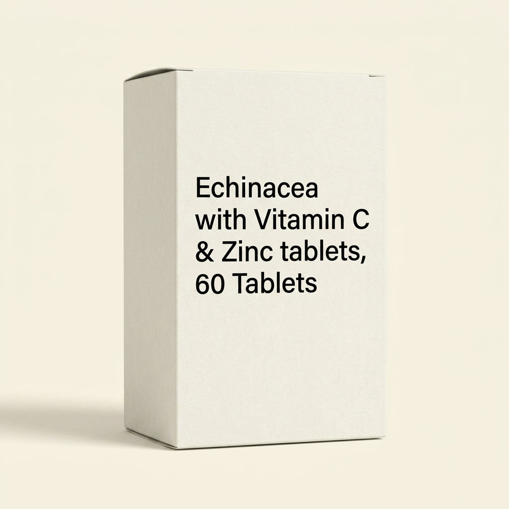 Holland & Barrett Echinacea tablets with Vitamin C and Zinc, UK version