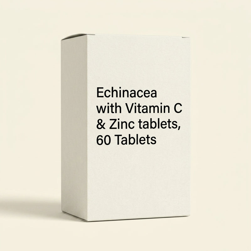 Holland & Barrett Echinacea tablets with Vitamin C and Zinc, UK version