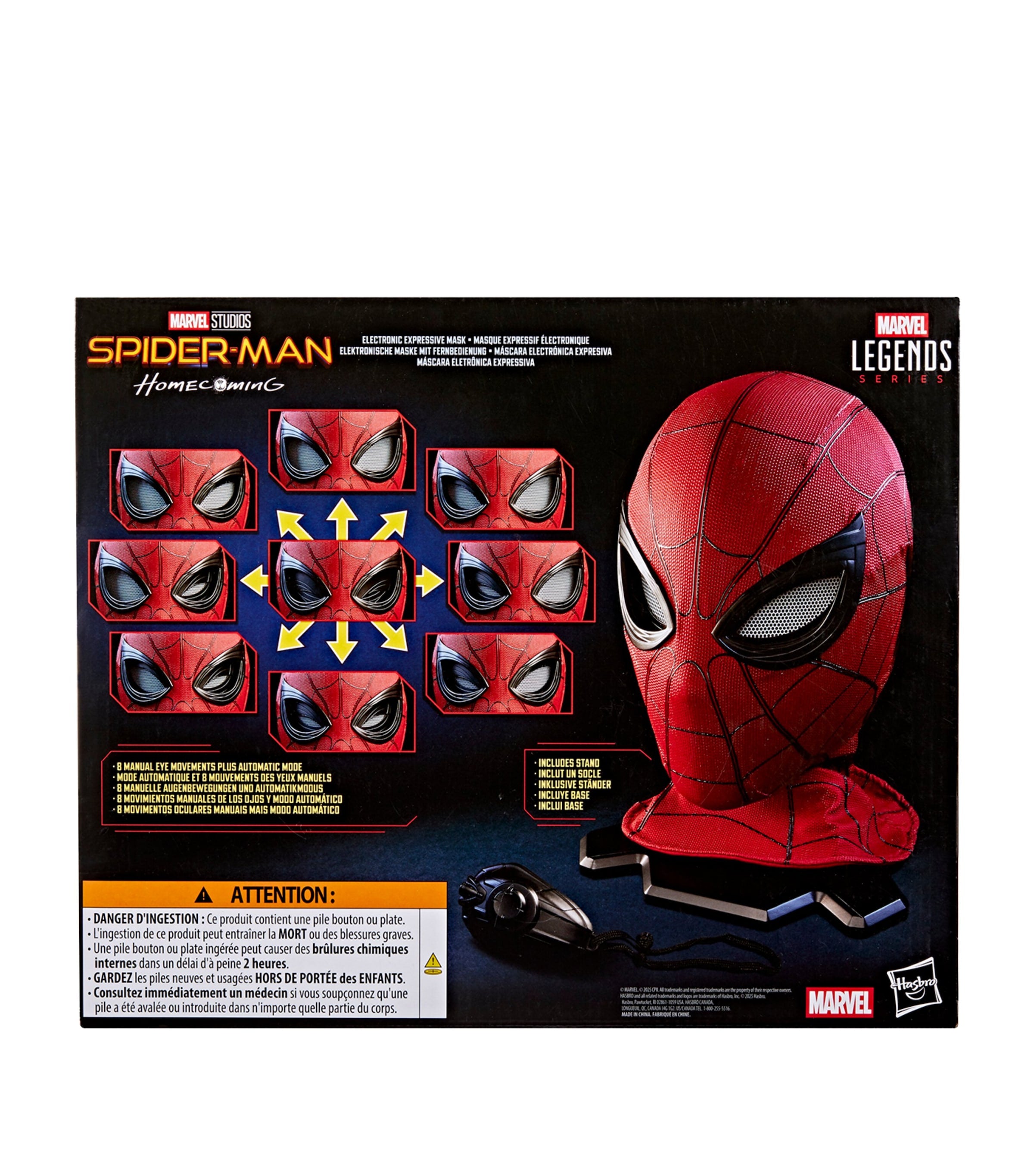 Marvel Spider-Man elektronische ausdrucksstarke Maske, UK-Version