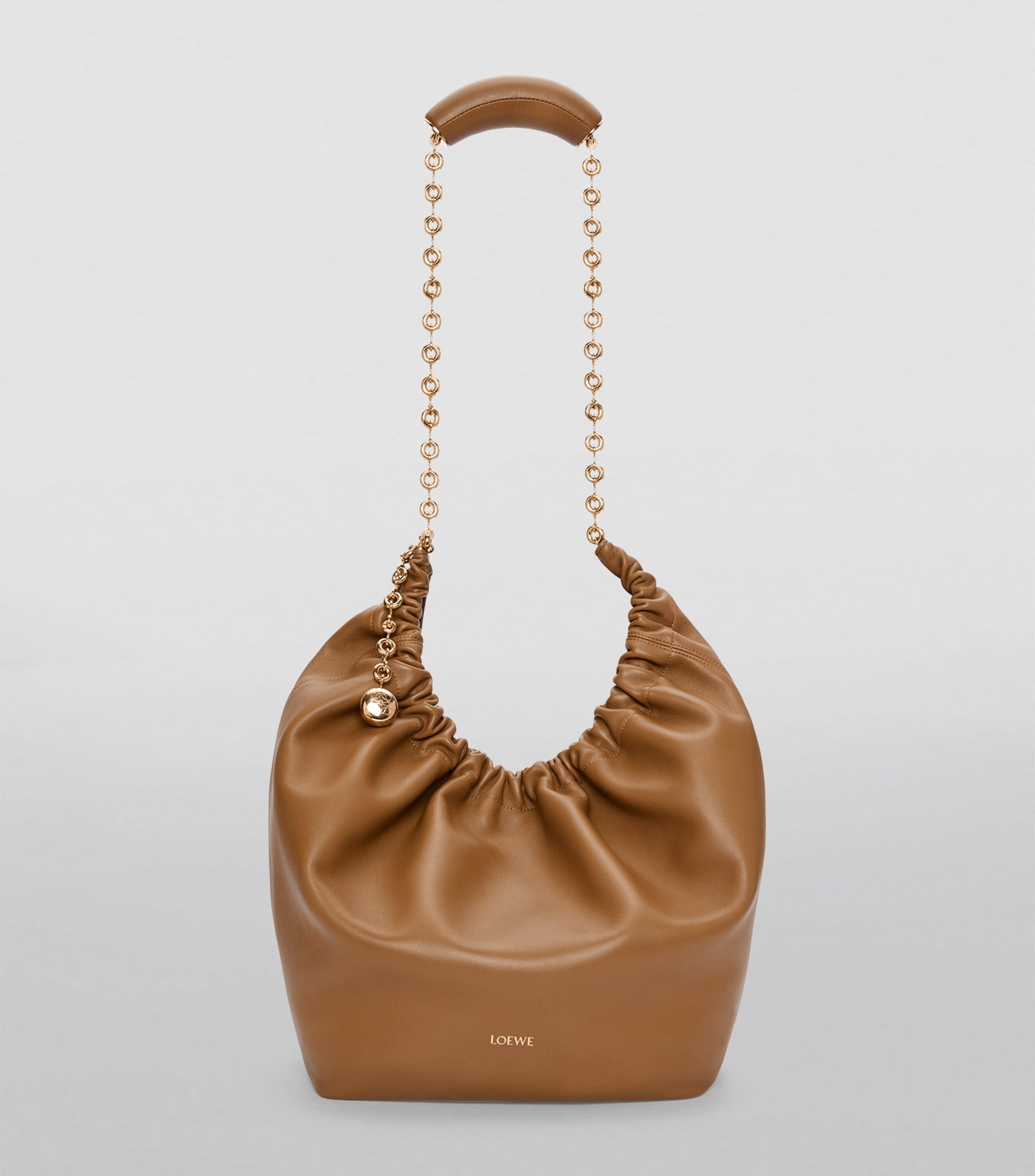 LOEWE Squeeze top-handle nappa lambskin bag - British product
