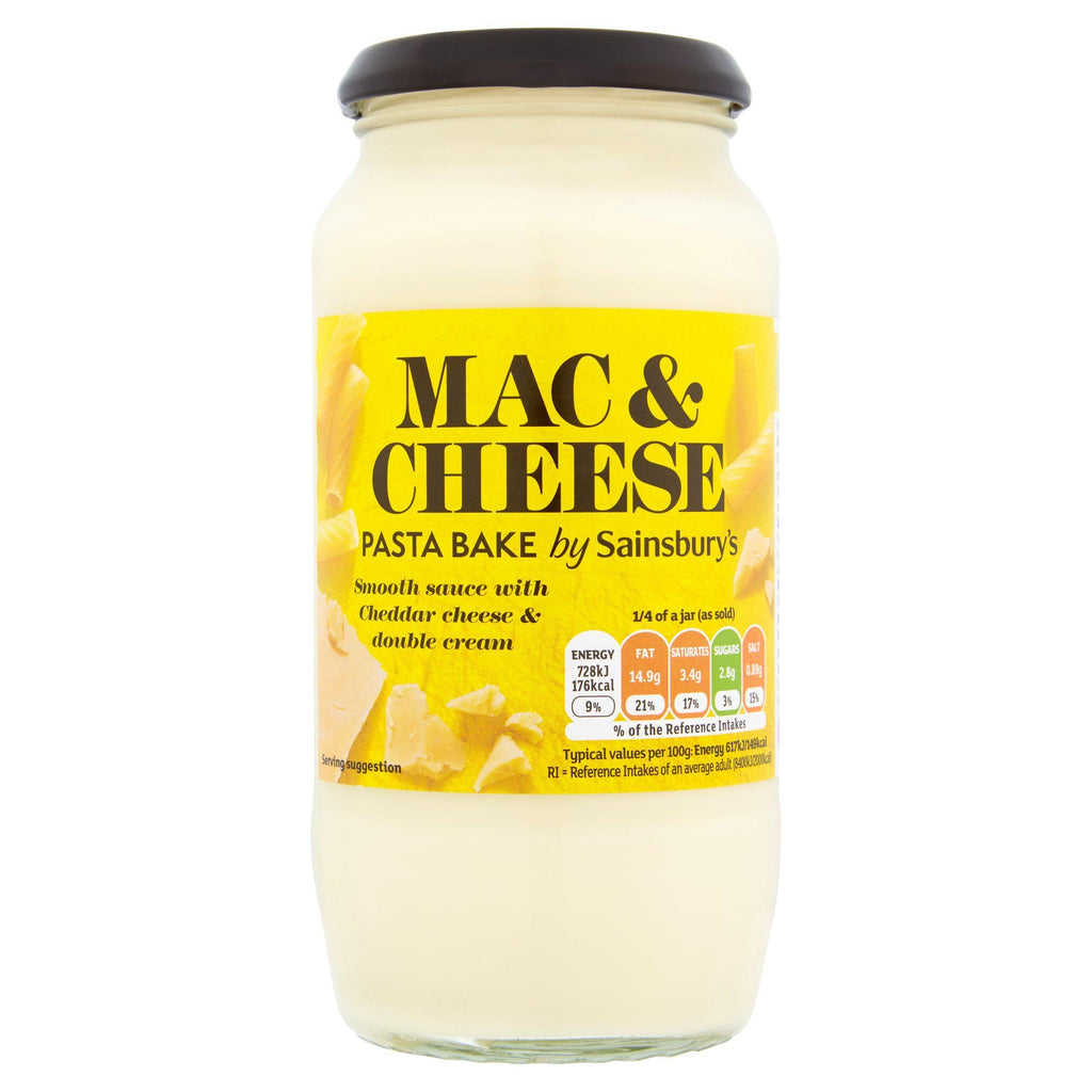 Sainsbury's Macaroni Cheese Pasta Bake Sauce 485g