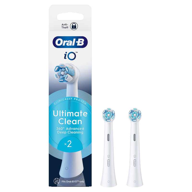 Oral-B toothbrush heads Ultimate Clean CrissCross 2 pack, imported from the UK
