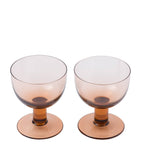 Prada Plinth water glasses set of 2, imported from the UK