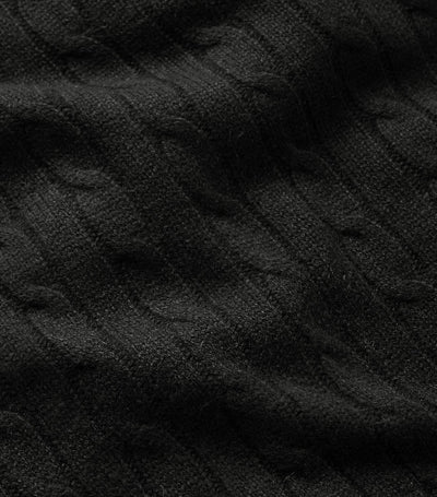 Jeté en cachemire à câble Ralph Lauren Home Harrods (60cm x 60cm) - Achetez en ligne chez McGrocer