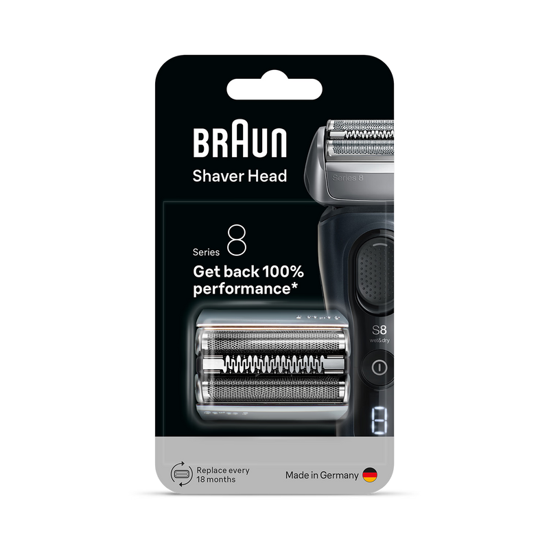Braun Series 8 original replacement head 83M (British brand)