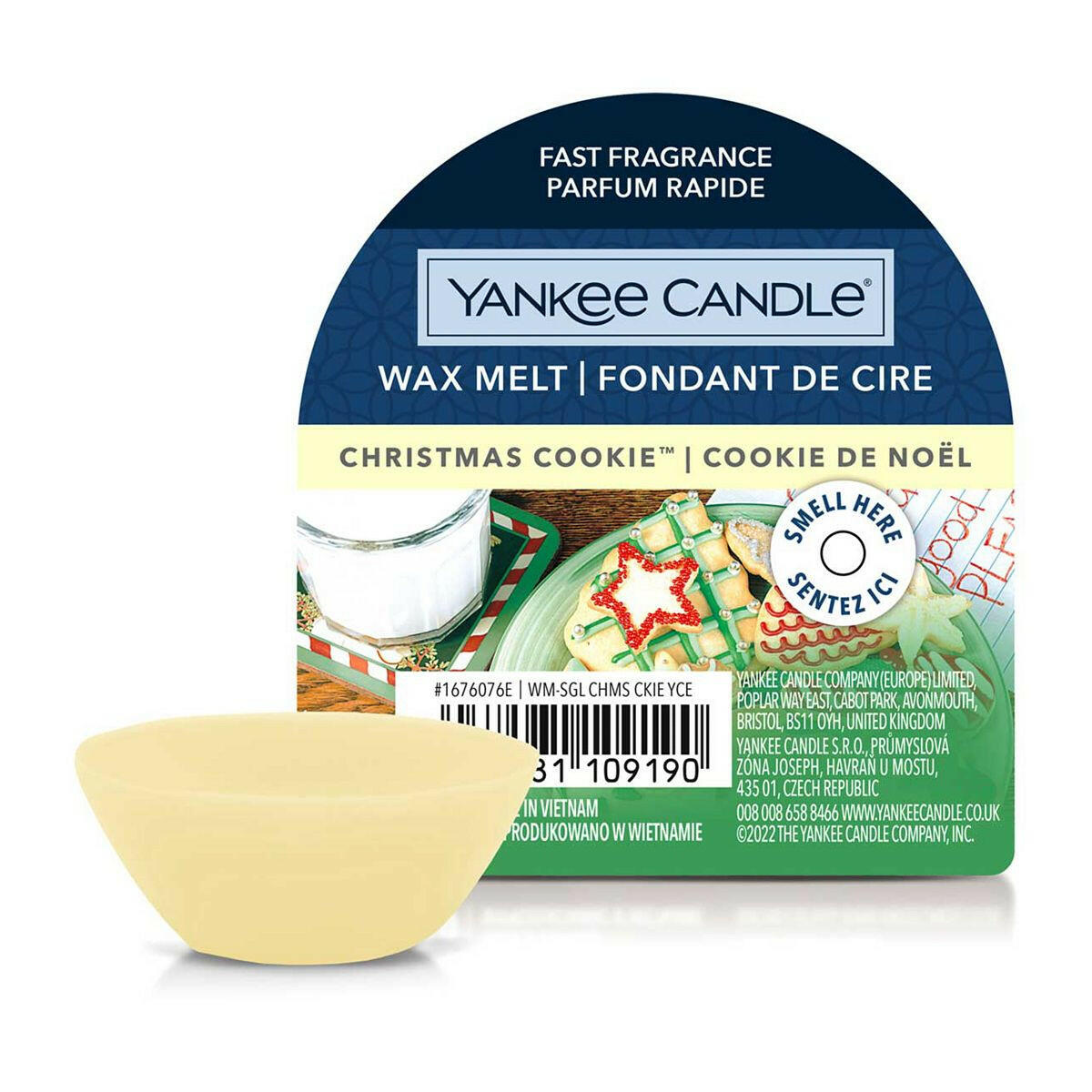 Yankee Candle Scented Wax Melt - Christmas Cookie GOODS Boots   