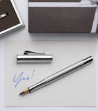 Graf von Faber-Castell Platinum-Plated Classic fountain pen, UK version