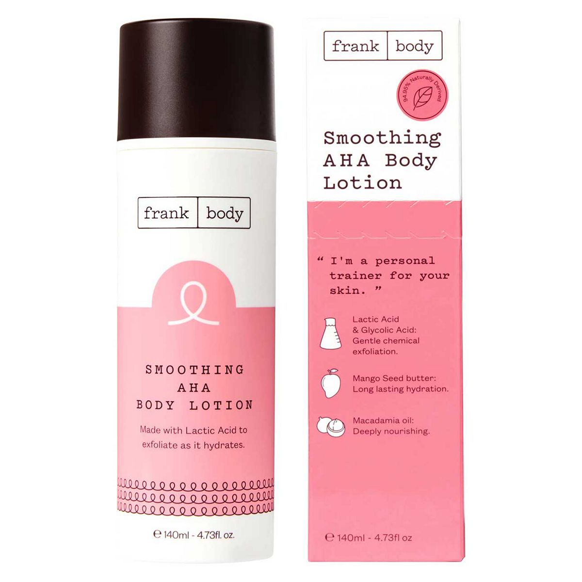 Frank Body Smoothing AHA Body Lotion 140ml GOODS Boots   