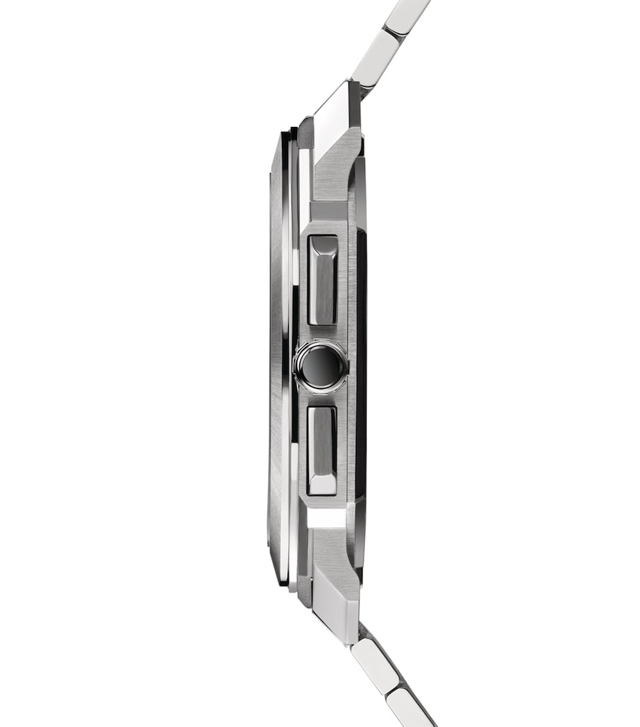 Bvlgari Octo Finissimo Stainless Steel Chronograph GMT Watch 43mm, imported from the UK