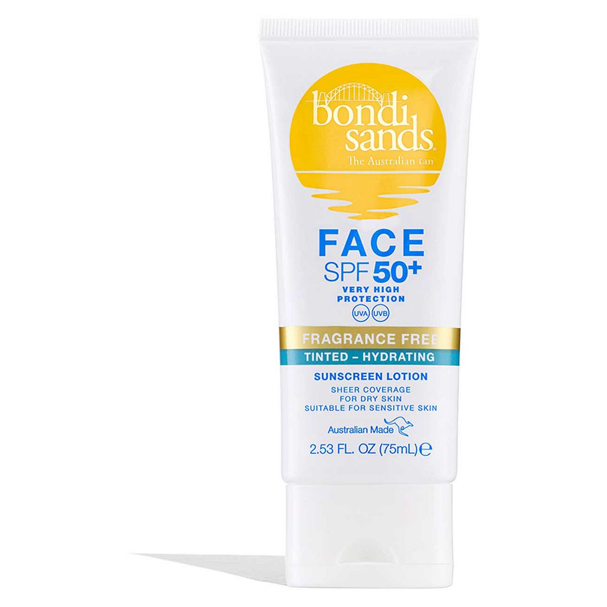 Bondi Sands Spf 50+ Fragrance Free Hydrating Tinted Face Lotion 75Ml GOODS Boots   