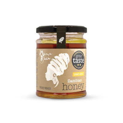 Mama Buci Miel Zambien Récolte d'Été Pot 340g