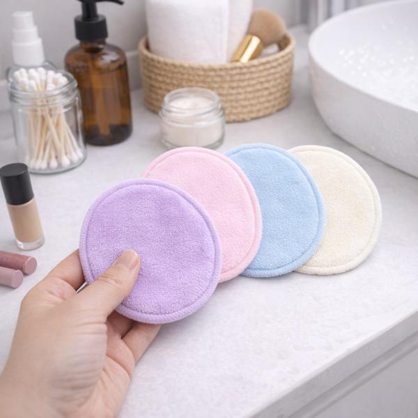 Erase Your Face reusable round cleansing pads 4 pack - British product