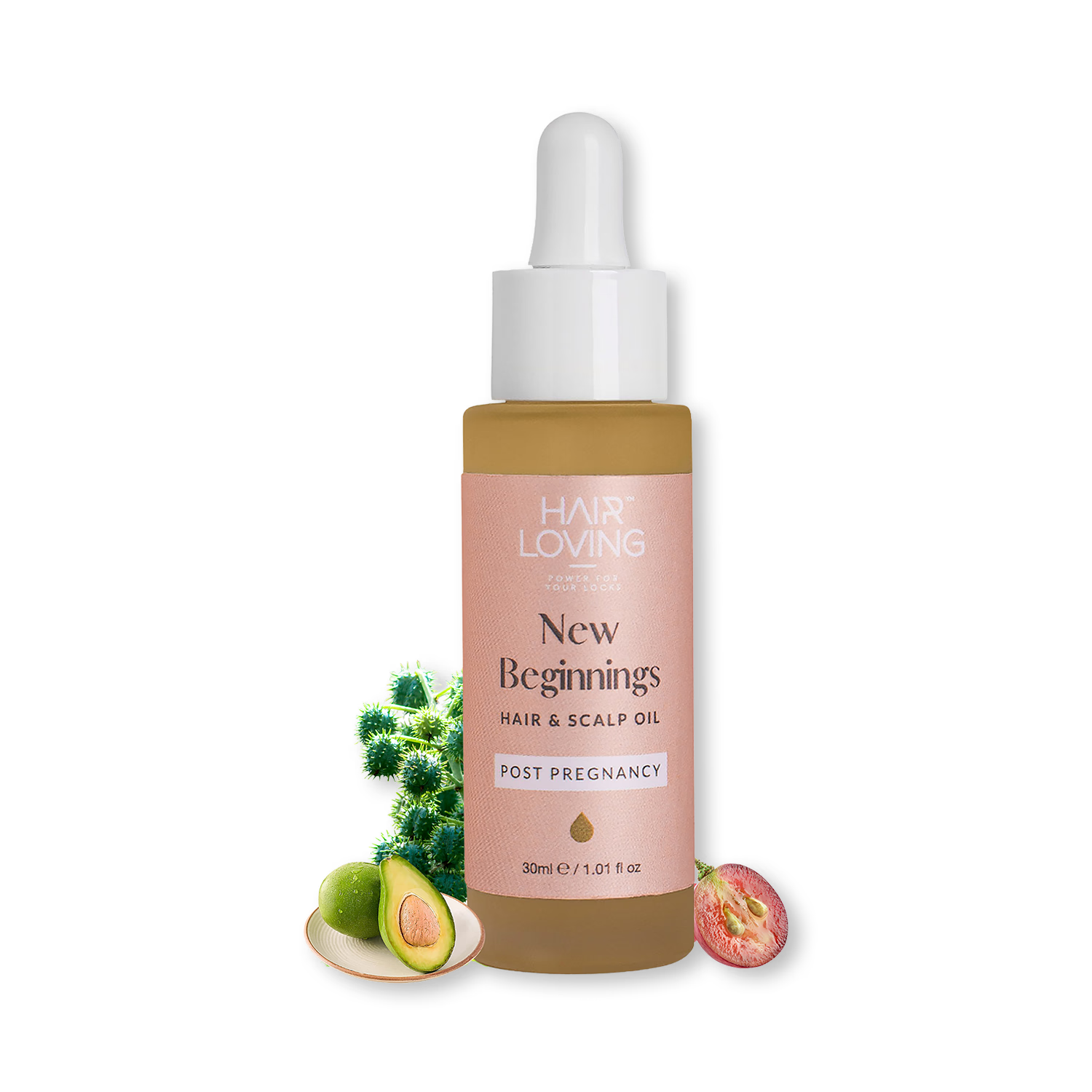 New Beginnings fragrance free hair and scalp oil, UK version