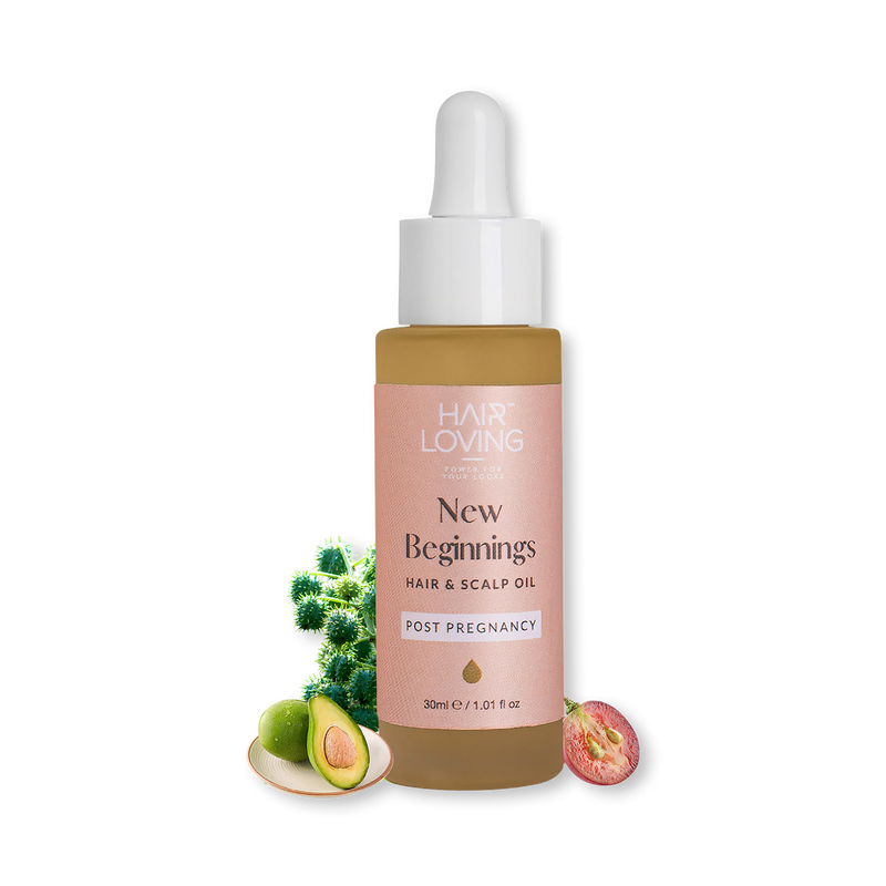 New Beginnings fragrance free hair and scalp oil, UK version
