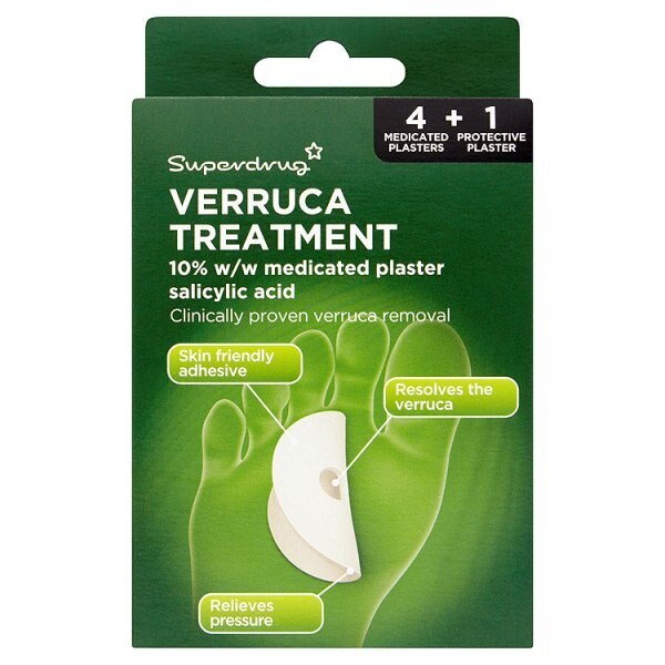 Superdrug Verruca Treatment Salicylic Acid 10% w/w