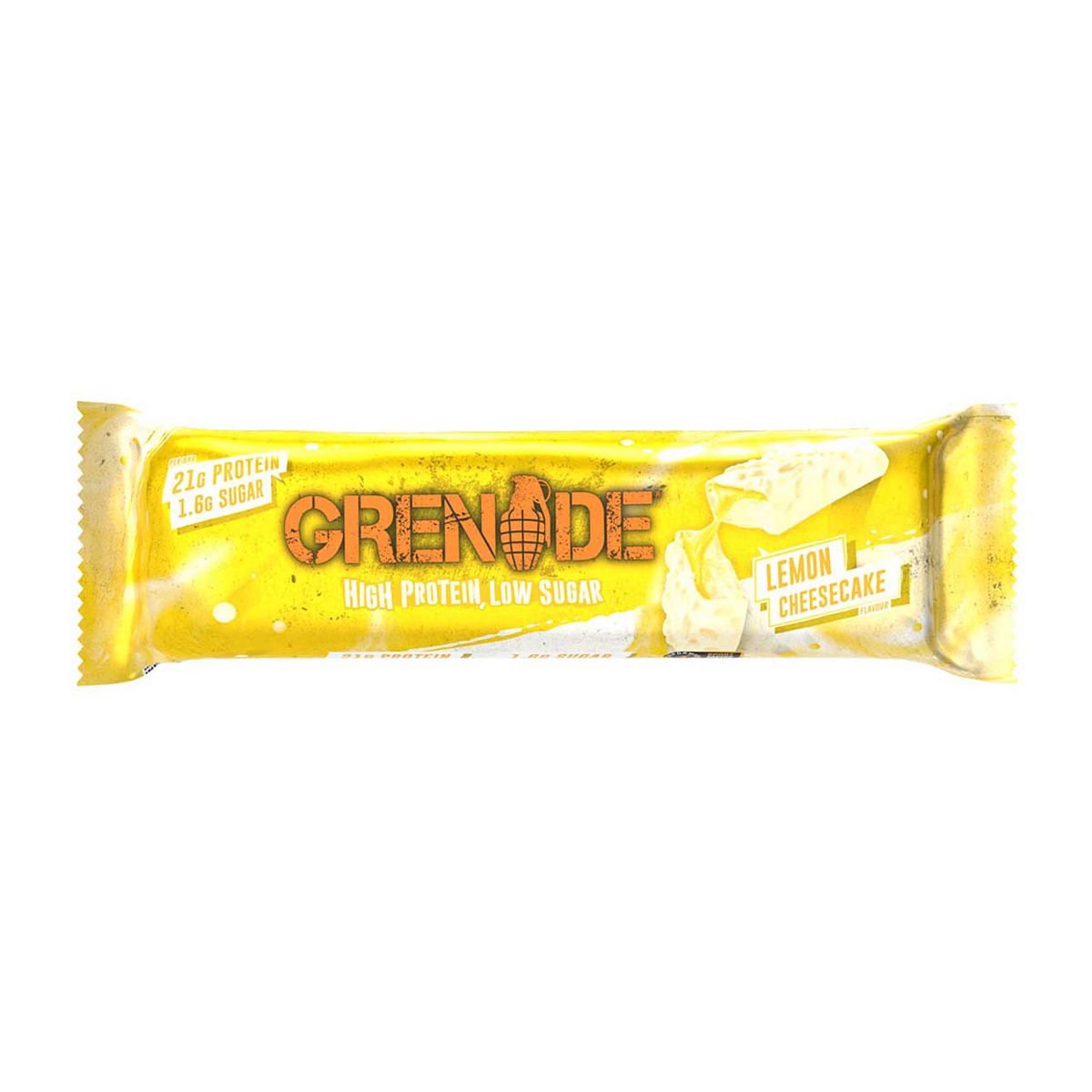 Grenade Lemon Cheesecake Protein Bar 60G GOODS Boots   