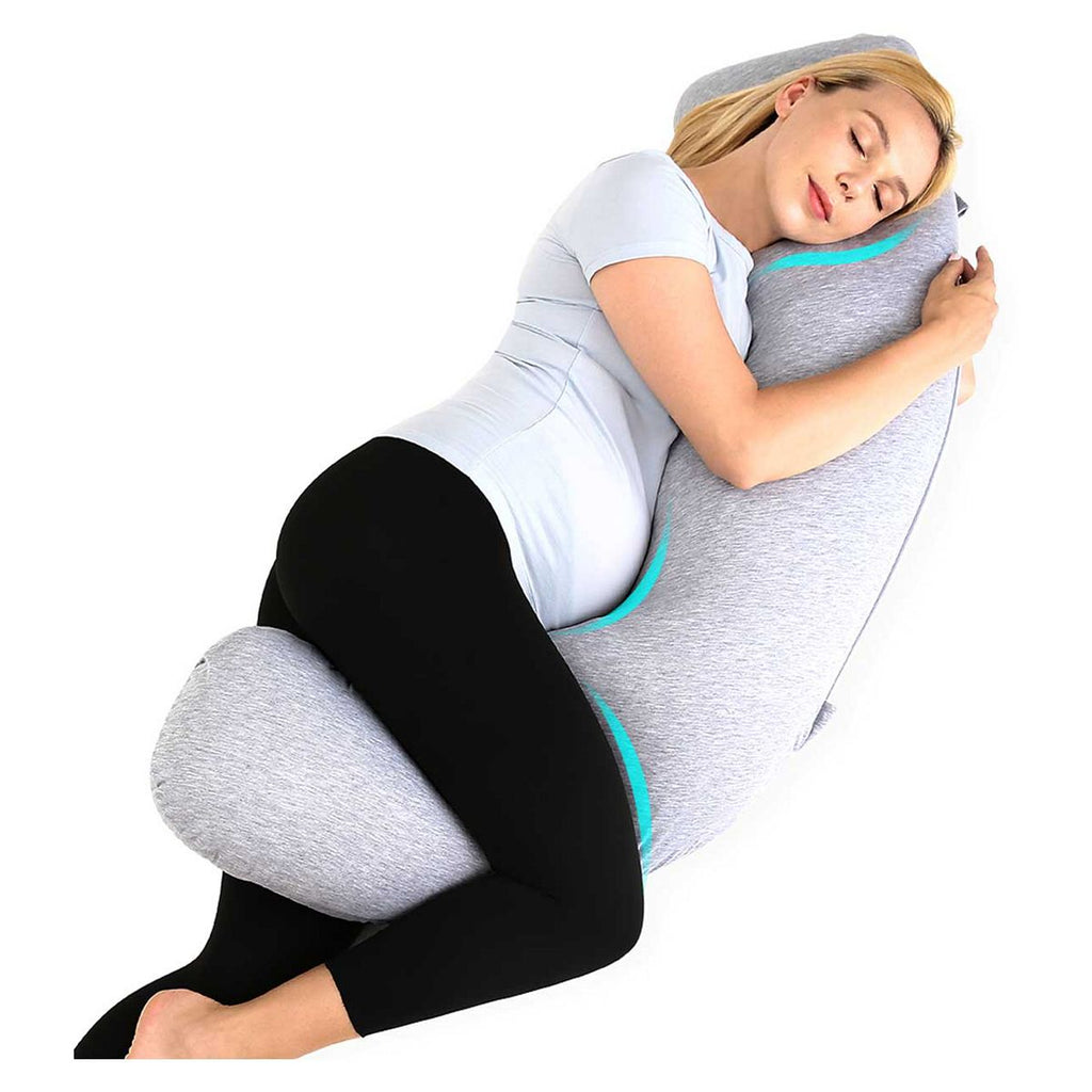 Momcozy J-shaped Maternity Body Pillow